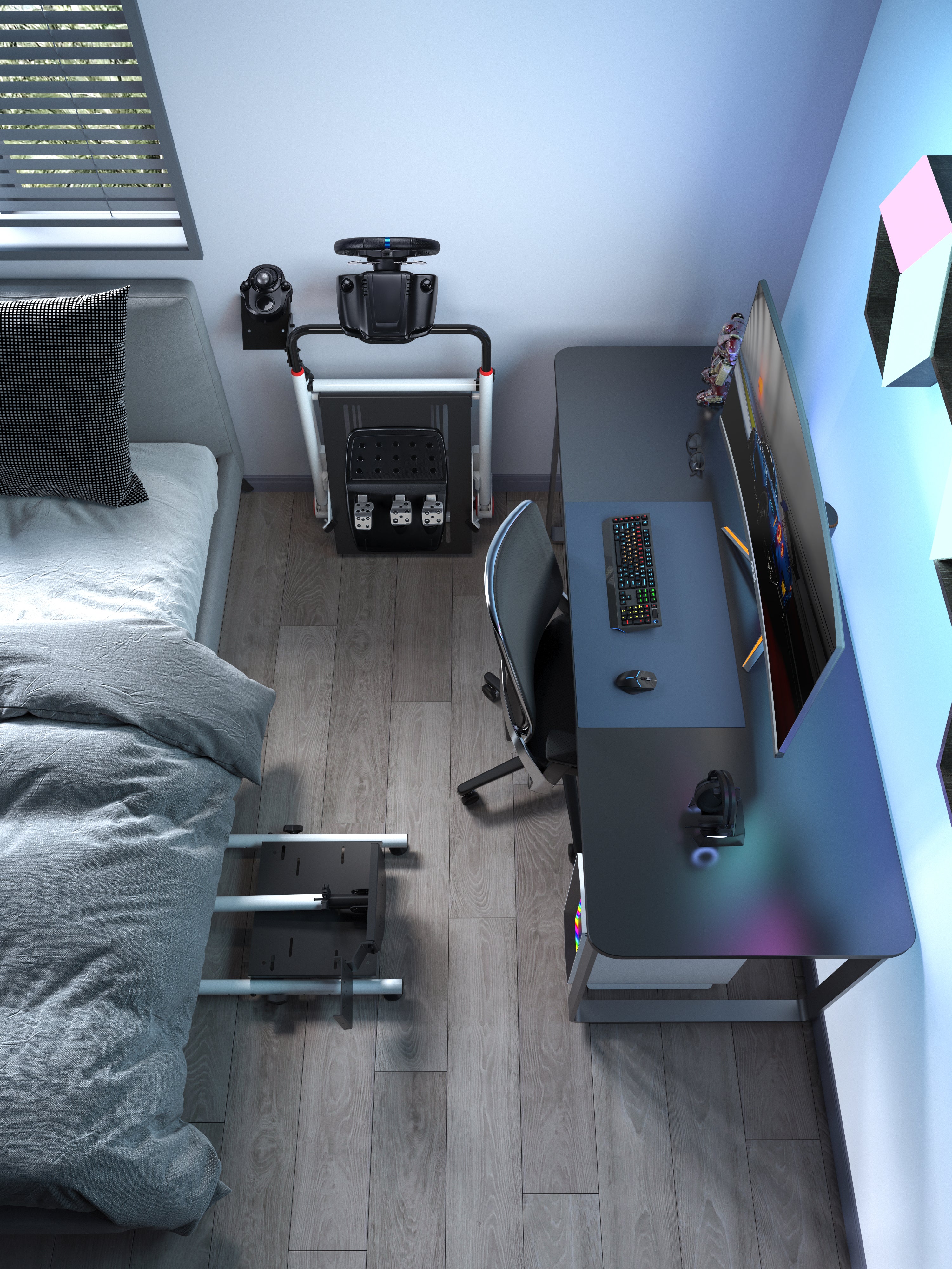 The Ultimate Steering Wheel Stand V2