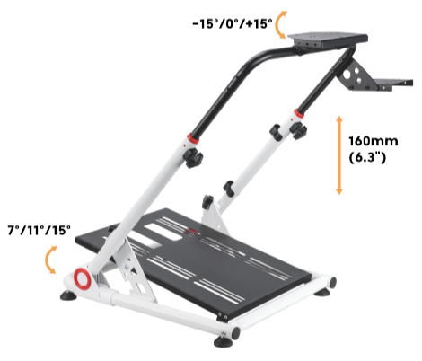 Double Stem Ultimate Steering Wheel Stand