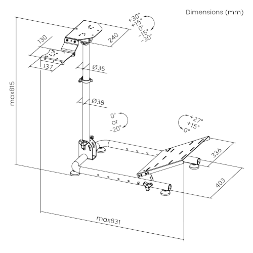 The Ultimate Steering Wheel Stand V2