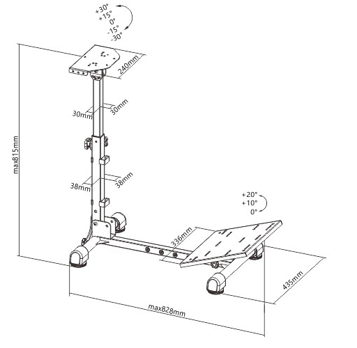 Professional Gaming Stand