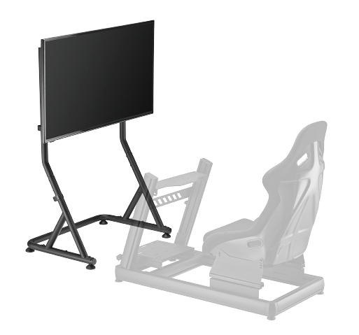 Freestanding Single Monitor Stand - Premium Build, Smooth Adjustment, Versatile Use