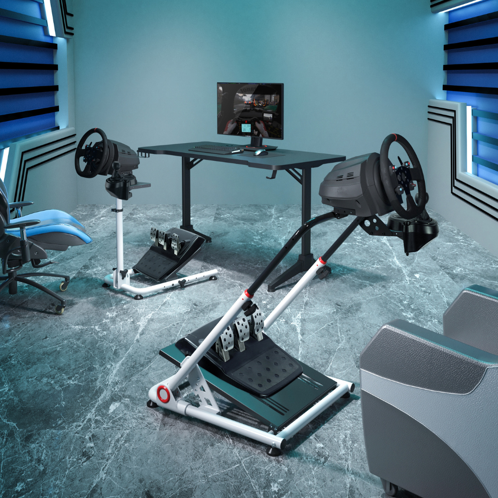 Retro Stands Racing Premium Steering Wheel Stands | PS3, Xbox & More