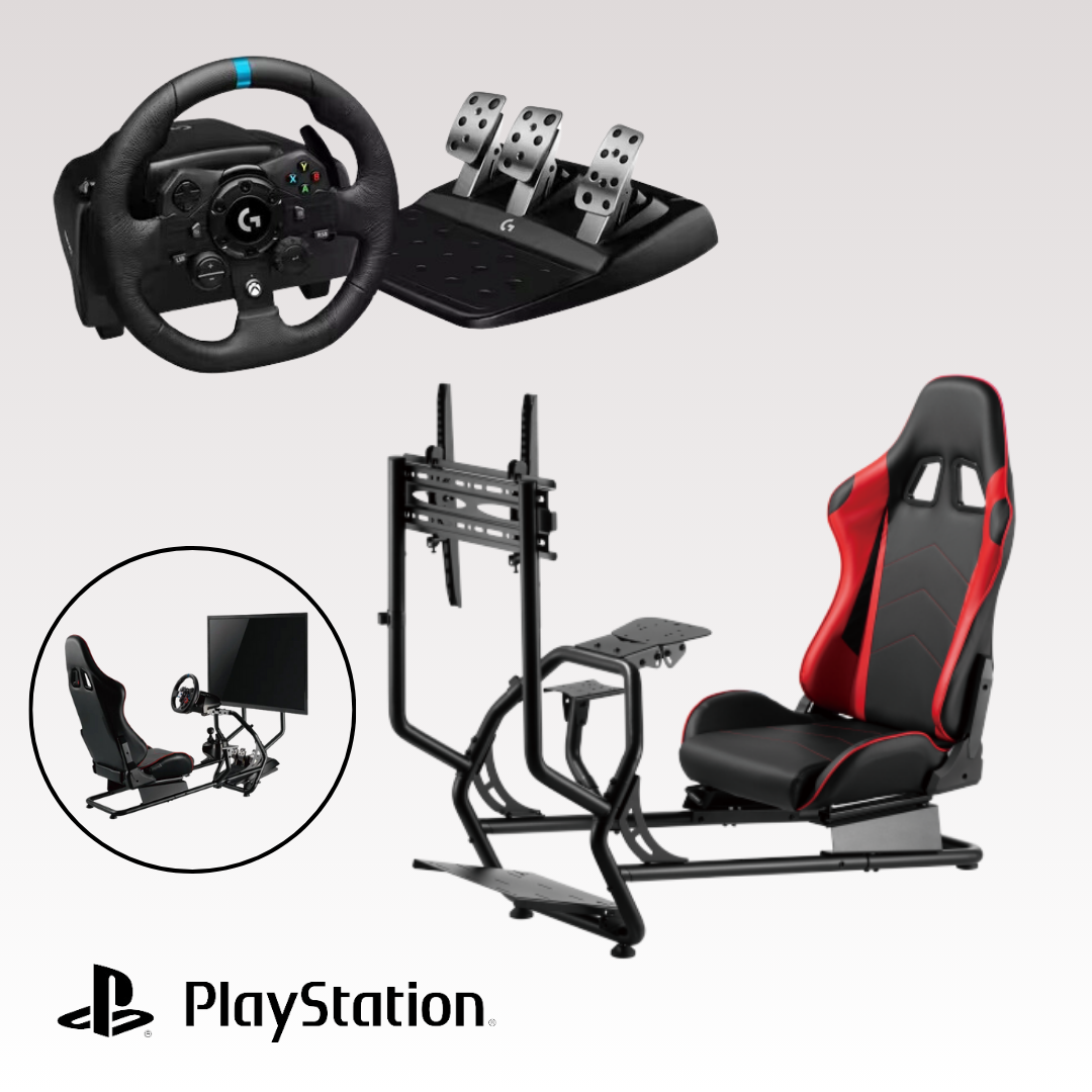 Logitech G923 + Ultimate Racing Cockpit